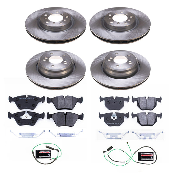 PowerStop Track Day Spec High-Performance Brake Pad and Rotor Kit