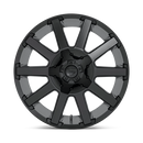 20x9 Fuel Off-Road D437 Contra Matte Black 8x165.1 ET20 CB125.1 Wheel Rim
