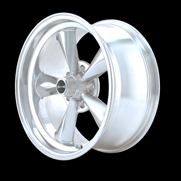17x8 Ridler Style 675 Polished Wheel/Rim 5x120.7 5-120.7 5x4.75 17-8 ET0
