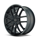 17x7.5 Touren TR60 Black-Matte Wheel/Rim 5x110 3260-7711MB