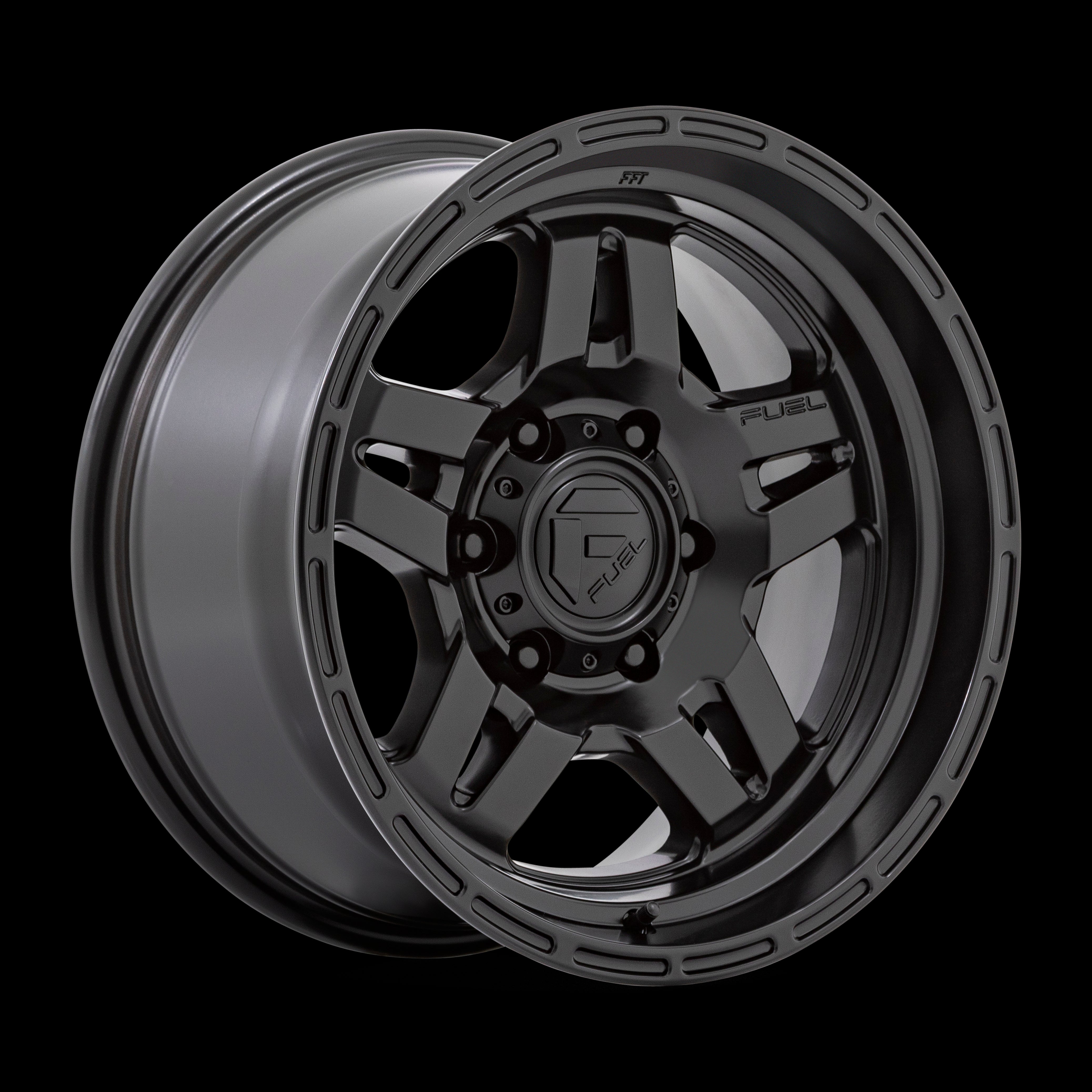 18X9 Fuel D799 OXIDE Blackout 6X139.7 ET-12 wheel/rim