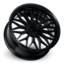 18x8 Katana KR05 Glossy Black Wheel 5x105 ET40 CB73.1