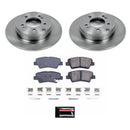 PowerStop OE Stock Replacement Low-Dust Ceramic Brake Pad and Rotor Kit
