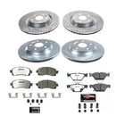 PowerStop Z26 Street Performance Ceramic Brake Pad and Drilled & Slotted Rotor K