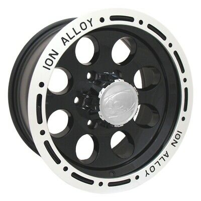 16x8 ION Alloy 174 Black Wheel/Rim 5x114.3 5-114.3 5x4.5 16-8 ET-5