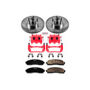 PowerStop Z23 Daily Driver Carbon-Fiber Ceramic Pads Drilled & Slotted Rotor & C