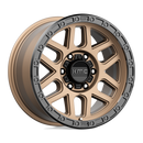 17X9 KMC KM544 MESA Matte Bronze With Black Lip 6X114.3 ET18 wheel/rim-3