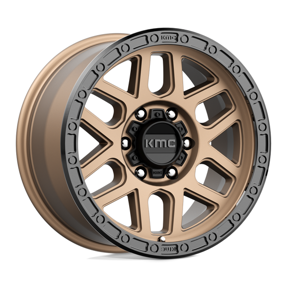 17X9 KMC KM544 MESA Matte Bronze With Black Lip 6X114.3 ET18 wheel/rim