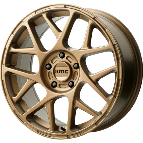 17X8 KMC KM708 Bully Matte Bronze 5X114.3 ET38 wheel/rim