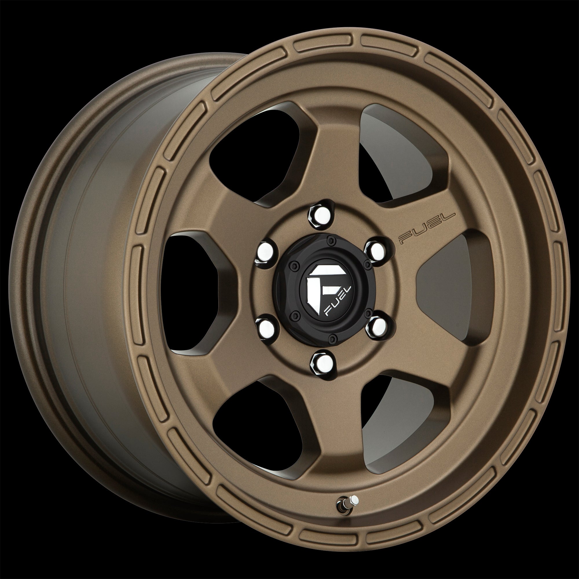 17X9 Fuel D666 Shok Matte Bronze 6X139.7 ET1 wheel/rim