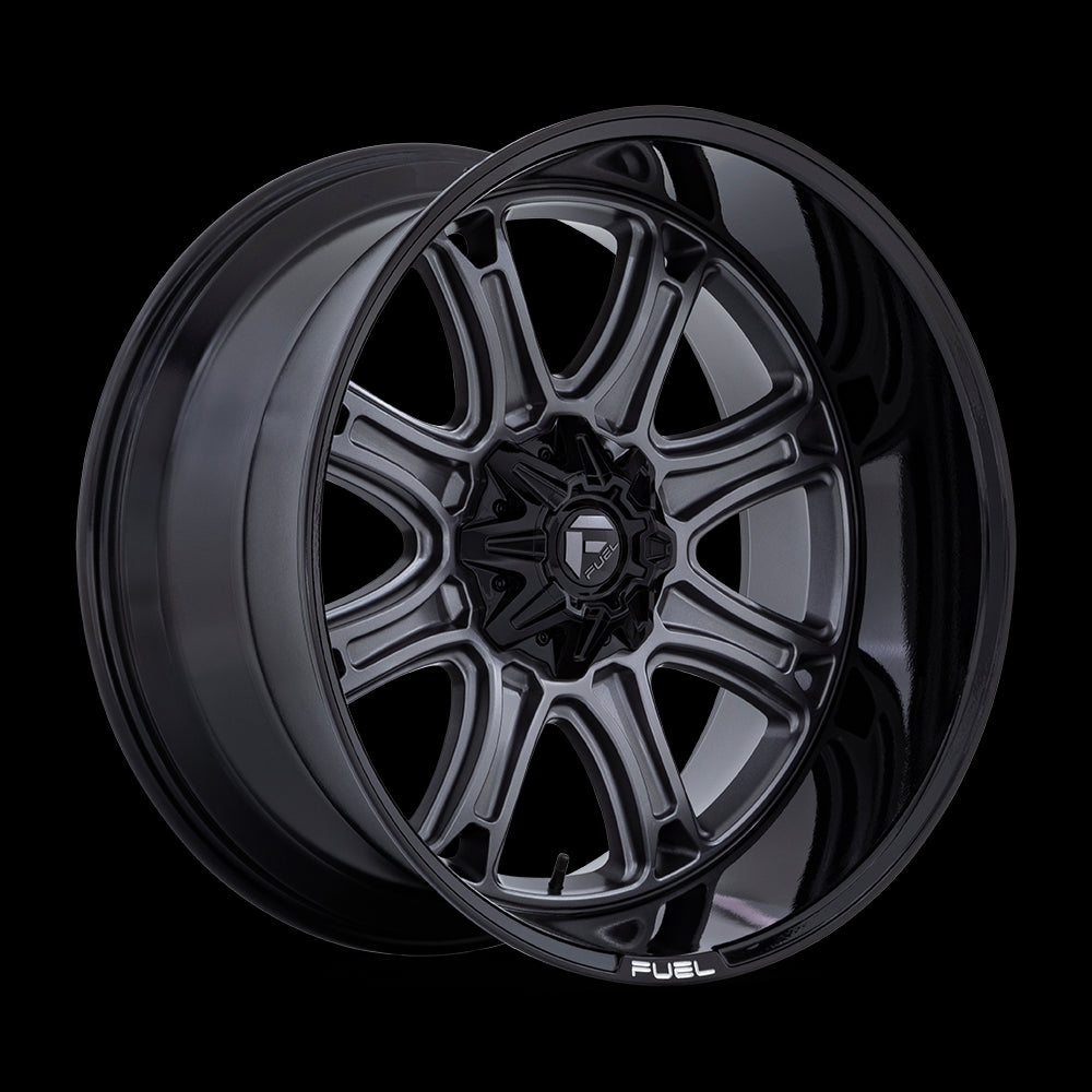 20X10 Fuel 1PC Darkstar Gray 8X170 ET-18 Wheel Rim