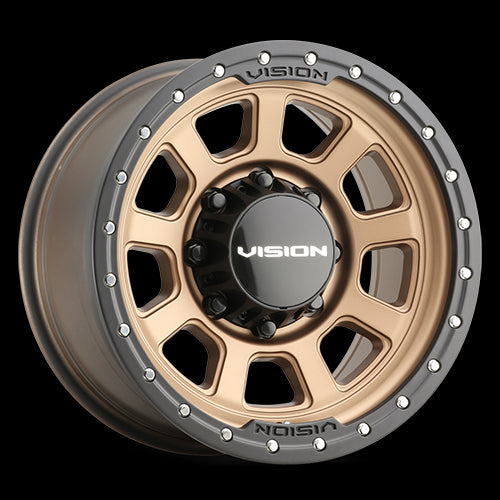 17x9 Vision 350 Ojos Bronze 8x170 ET12 Wheel Rim