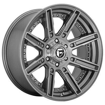 20X10 Fuel D710 ROGUE PLATINUM BRSH-GNMTL-TTC 5X127 ET-18 wheel/rim