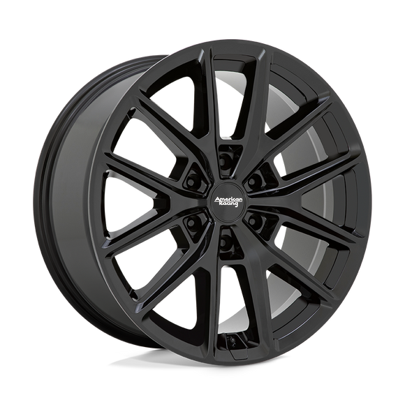 18X8.5 American Racing AR945 Gloss Black 6X135 ET35 wheel/rim