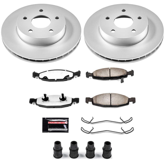 Z36 Truck & Tow Premium Carbon-Fiber Ceramic Brake Pad and Fully Coated Rotor Ki