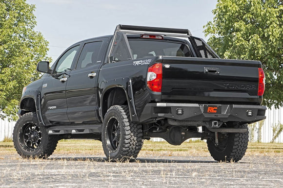 Rough Country Rear Bumper With LED Lights For Toyota Tundra 2WD 4WD 2014-2021