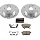 PowerStop Z26 Street Performance Ceramic Brake Pad and Drilled & Slotted Rotor K