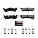 PowerStop Z23 Evolution Sport Carbon-Fiber Brake Pads With Hardware