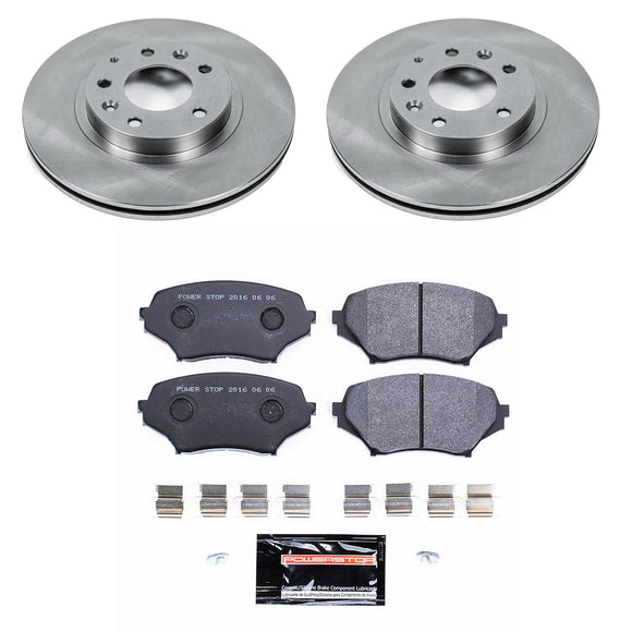 PowerStop Track Day Spec High-Performance Brake Pad and Rotor Kit