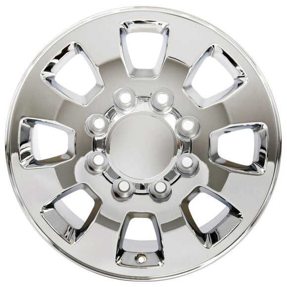 18" Replica Wheel CV75A Fits GMC Sierra Rim 18x8 Chrome Wheel
