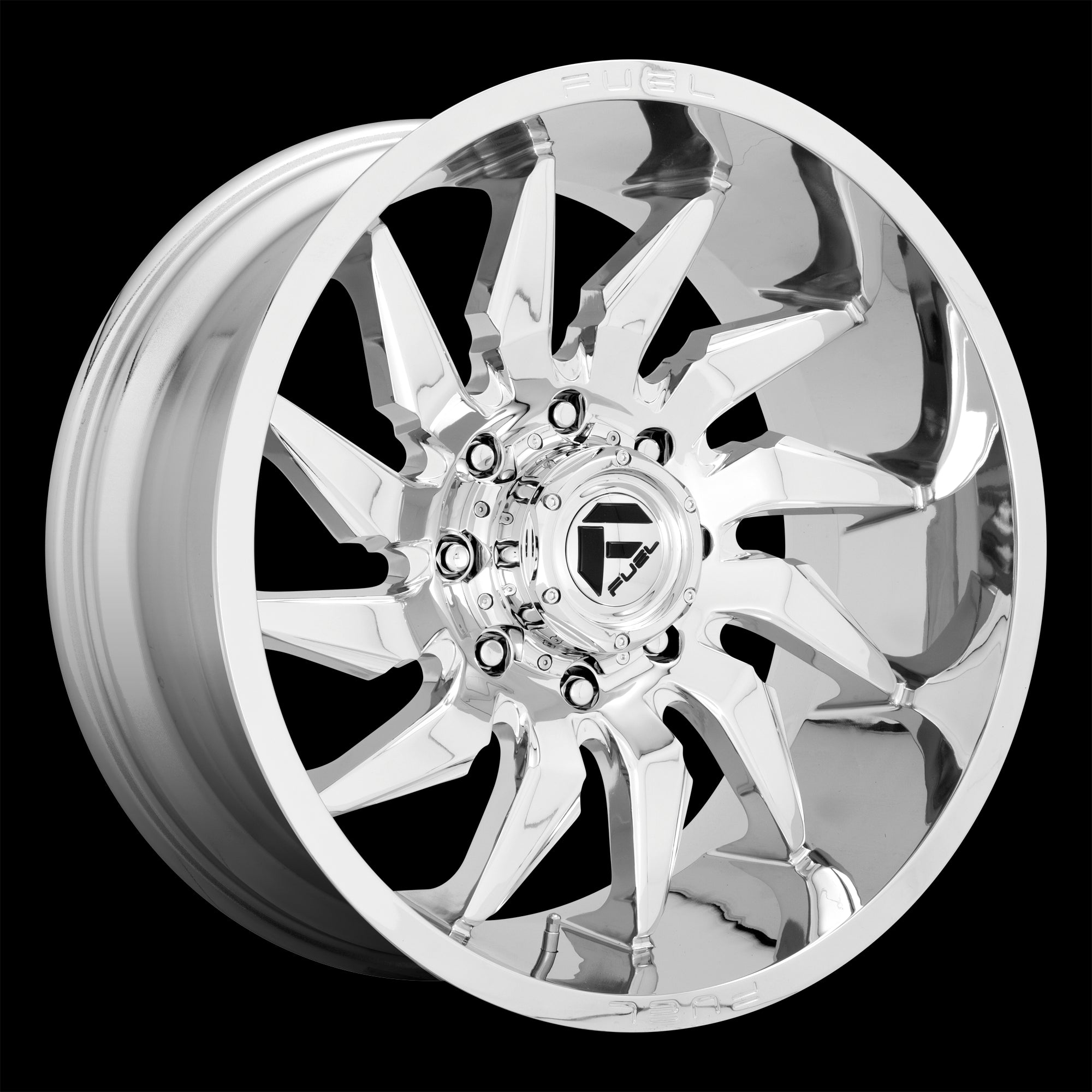 24X12 Fuel D743 Saber Chrome 6X135 ET-44 wheel/rim - 0