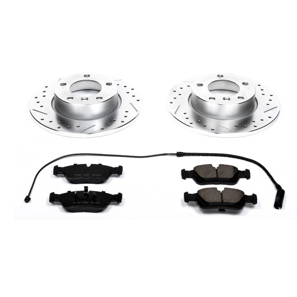 PowerStop Z23 Daily Driver Carbon-Fiber Ceramic Brake Pad and Drilled & Slotted