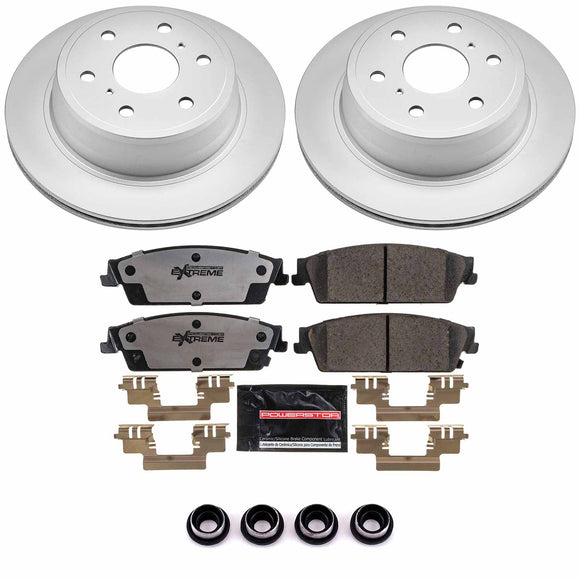 Z36 Truck & Tow Premium Carbon-Fiber Ceramic Brake Pad and Fully Coated Rotor Ki