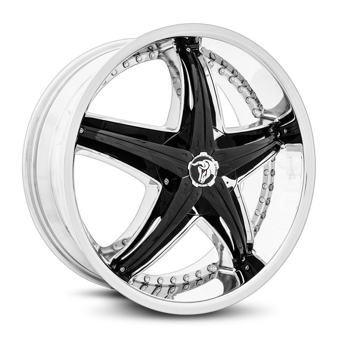 20x8.5 Diablo Reflection X Chrome 5x114.3/120 ET35 wheel/rim