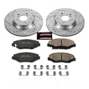 PowerStop Z23 Daily Driver Carbon-Fiber Ceramic Brake Pad and Drilled & Slotted