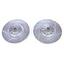 PowerStop Evolution Drilled Slotted Rotors Pair Front For Volkswagen Atlas