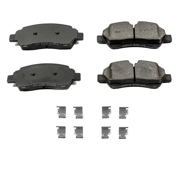 PowerStop Z17 Evolution Ceramic Brake Pads With Hardware