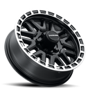 13x4.5 Raceline 953BM Black / Machined 5x114.3 5x4.5 ET-0.125 Wheel Rim