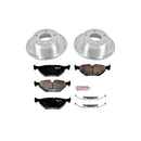 PowerStop Z23 Daily Driver Carbon-Fiber Ceramic Brake Pad and Drilled & Slotted