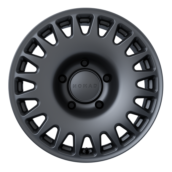 16x8 Nomad N503DU Dark Gunmetal 5x139.7 5x5.5 ET-10 Wheel Rim