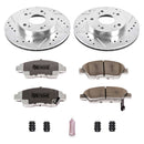 PowerStop Z26 Street Performance Ceramic Brake Pad and Drilled & Slotted Rotor K