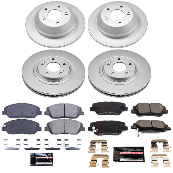 Z23 Daily Driver Premium Carbon-Fiber Ceramic Brake Pad and Fully Coated Rotor K