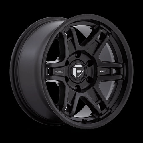 17X9 Fuel 1PC D836 Slayer Matte Black 5X127 5X5 ET-38 Wheel Rim - 0