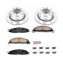 PowerStop Z23 Daily Driver Carbon-Fiber Ceramic Brake Pad and Drilled & Slotted