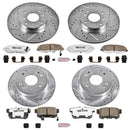 PowerStop Z26 Street Performance Ceramic Brake Pad and Drilled & Slotted Rotor K