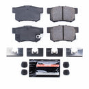 PowerStop Z23 Evolution Sport Carbon-Fiber Brake Pads With Hardware