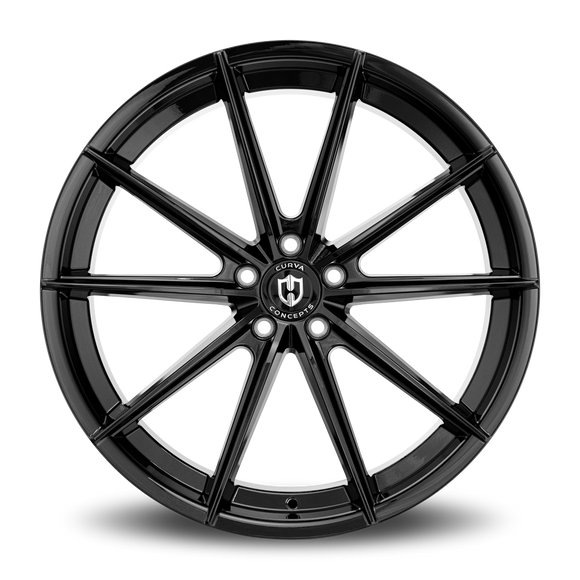 22x9 Curva CFF46 Gloss Black 5x130 ET40 wheel/rim