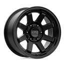 17X8.5 KMC KM723 Trail Satin Black 6x120 ET0 wheel/rim
