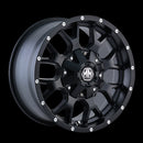 17x9 Mayhem Warrior Black-Matte Wheel/Rim 5x114.3 8015-7956MB