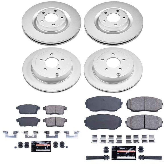 Z23 Daily Driver Premium Carbon-Fiber Ceramic Brake Pad and Fully Coated Rotor K
