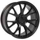 20" Replica DG15 fits Dodge Hellcat 20x10 Black