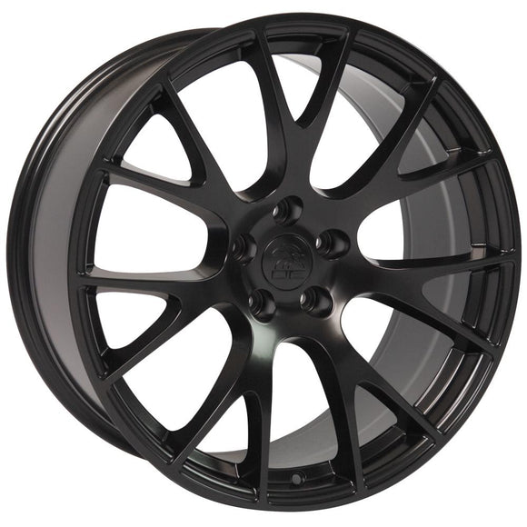 20" Replica DG15 fits Dodge Hellcat 20x10 Black