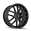 17x7.5 Touren TR60 Black-Matte Wheel/Rim 5x110 3260-7711MB
