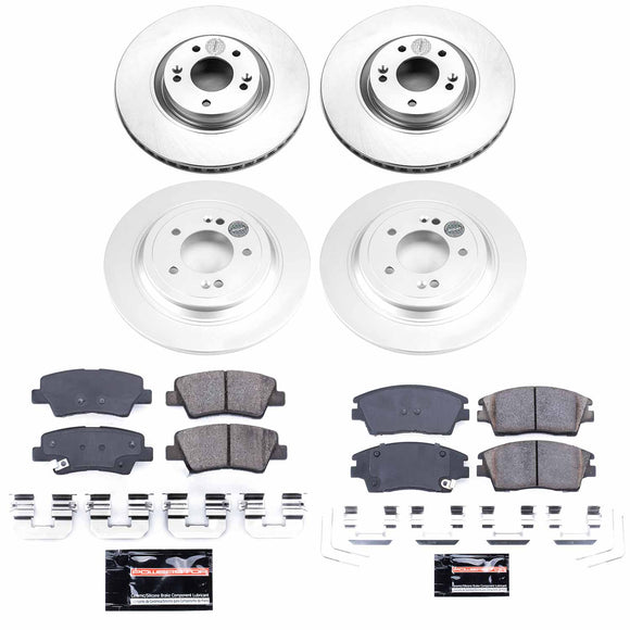 Z23 Daily Driver Premium Carbon-Fiber Ceramic Brake Pad and Fully Coated Rotor K