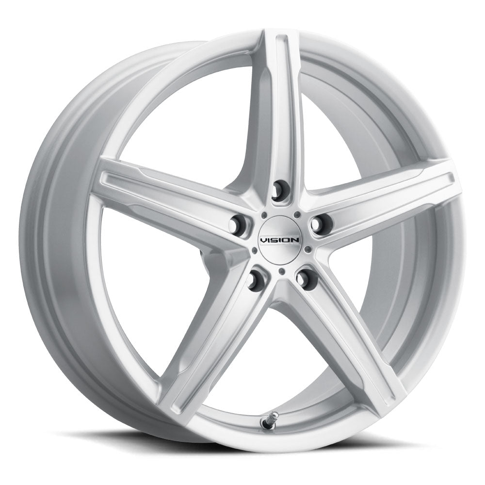 16x7 Vision 469 Boost Silver 5x114.3 5x4.5 ET38 Wheel Rim - 0