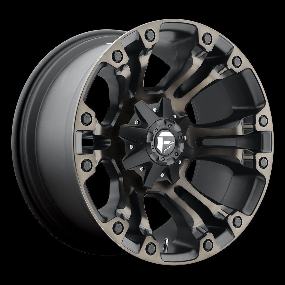 22X10 Fuel D569 VAPOR MT-BLK-DDT 6X135/6X139.7 ET-19 wheel/rim